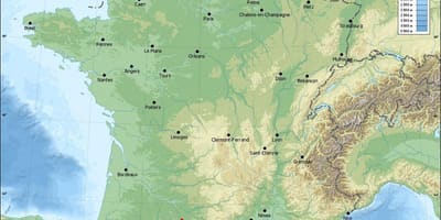 Географическая карта Тулузы